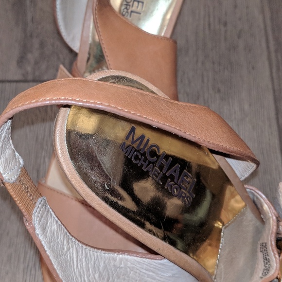 Michael Kors Leather Heels - Picture 2 of 7